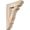 Ekena Millwork Balboa Slat Smooth Bracket, Douglas Fir, 5 1/2"W x 24"D x 32"H BKT06X24X32BOA06SDF - alternate 1